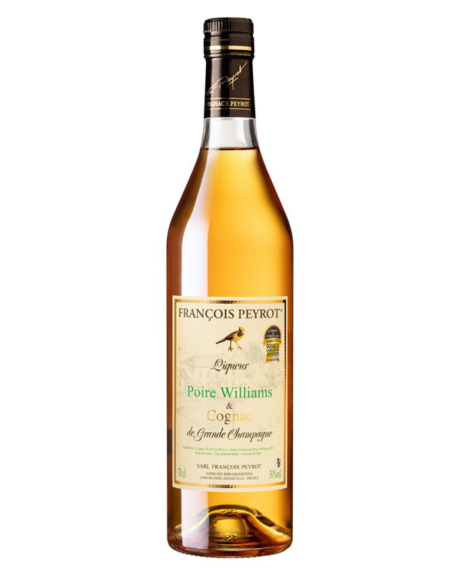 LIQUEUR POIRE WILLIAMS Cognac Peyrot